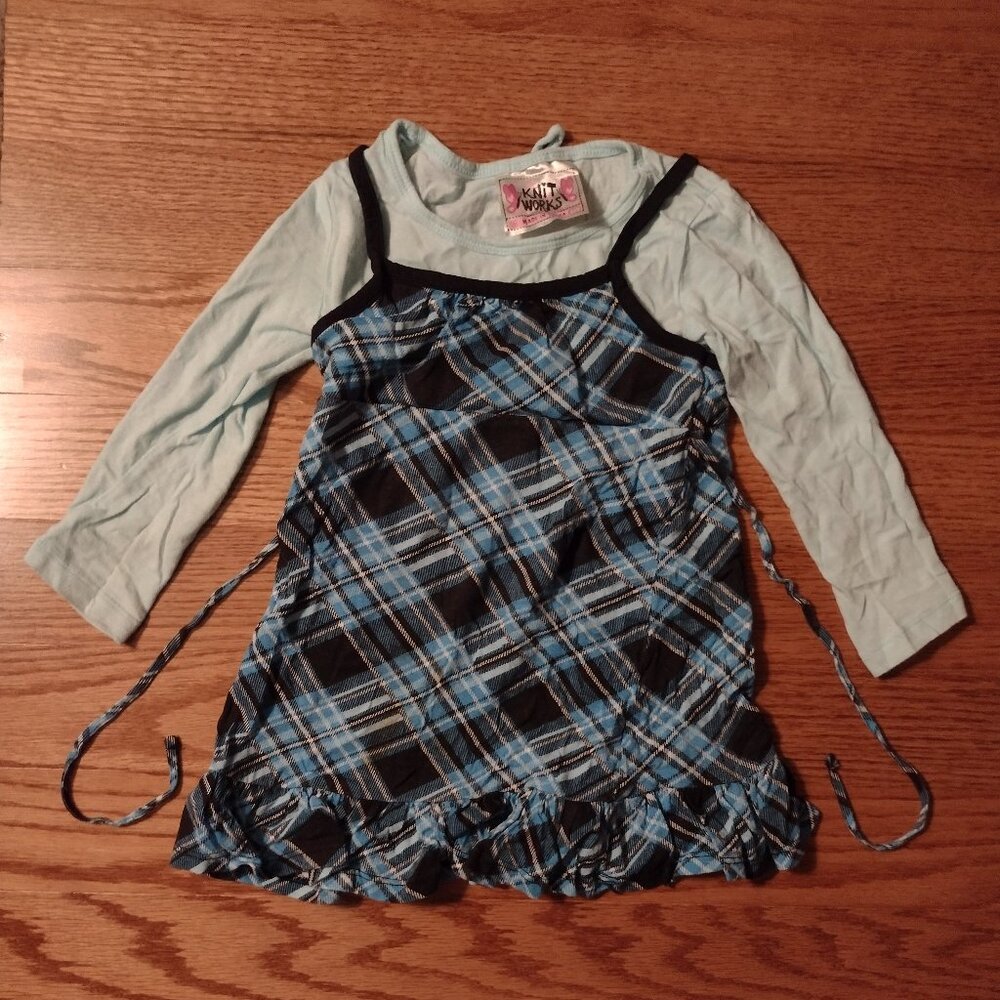 4 | Plaid Tunic Dress | Knitworks